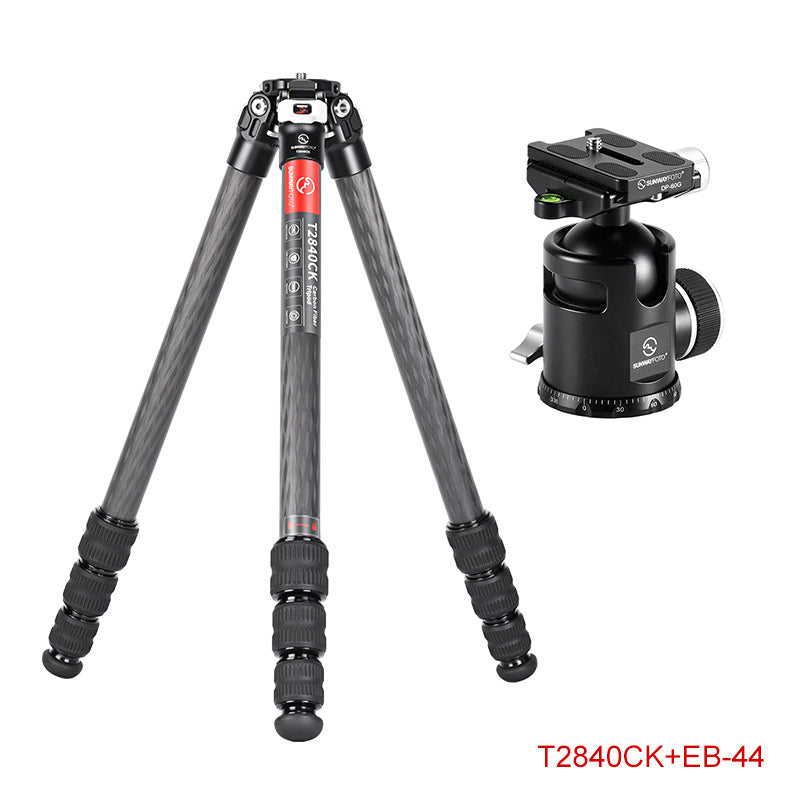 T2840CK	Knight Series Carbon Fiber Tripod, 4 Leg Sections, Top Tube Diameter 28mm