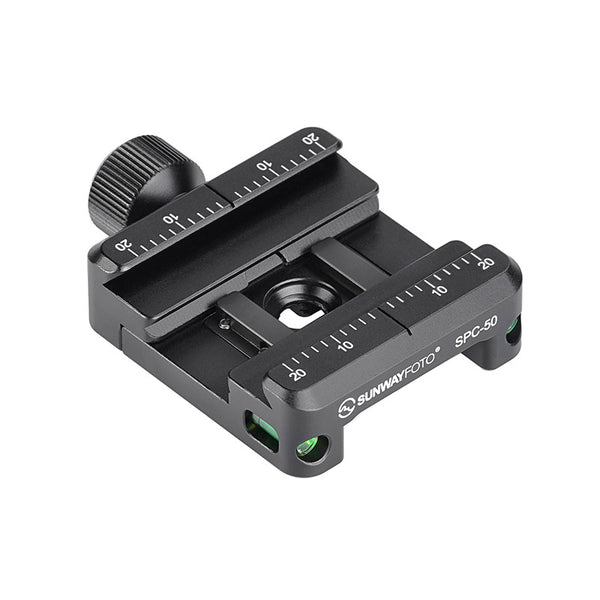 SPC-50 QR Quick Release Clamp Arca Swiss/RRS Dovetail to Picatinny Ada
