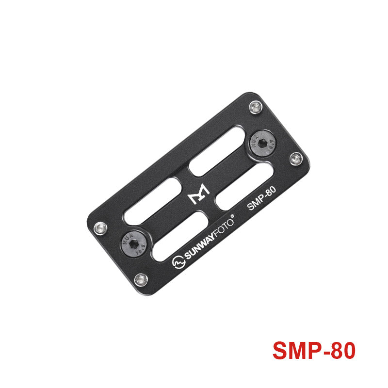 SUNWAYFOTO Keymod vers Arca Rail Mount Adaptateur pour trépied, aluminium (80 mm SUNWAYFOTO Keymod vers Arca Rail Mount Adaptateur pour trépied, aluminium (80 mm