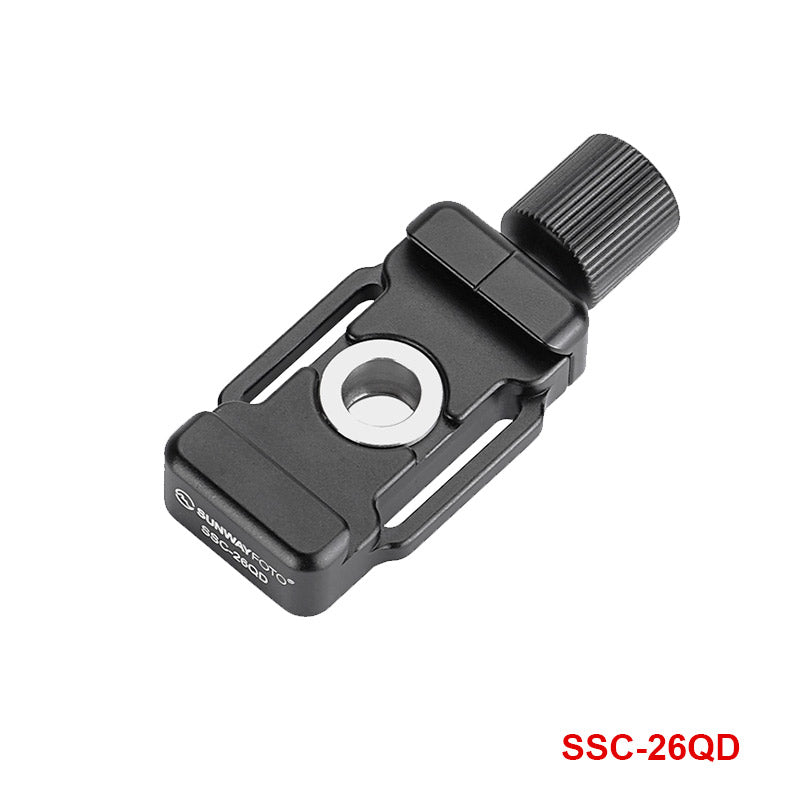 SSC-26QD+PT-26R 26mm Quick Release Clamp and Arca Swiss Plate QR Kit