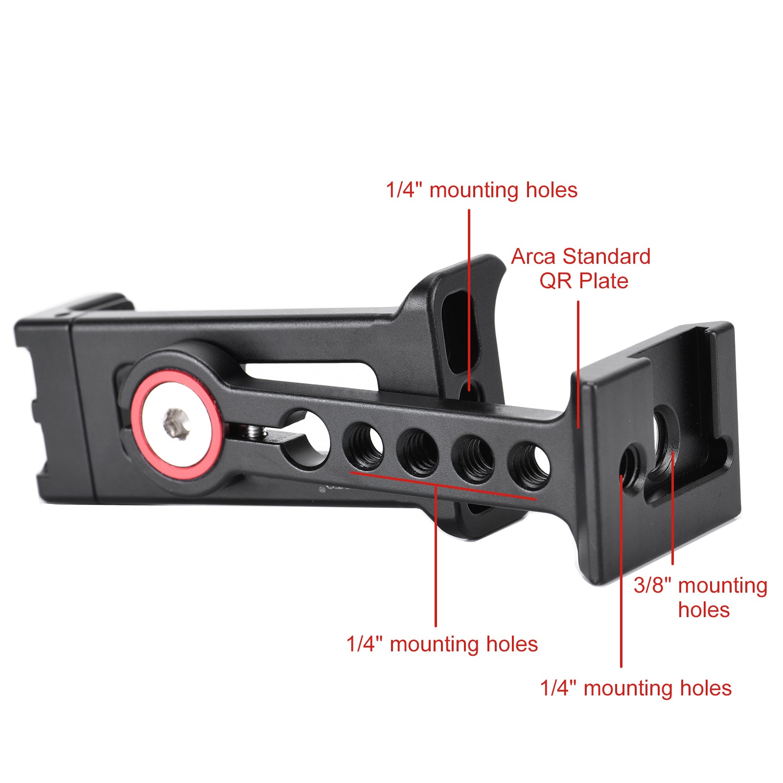 CPC-05 Phone Clamp Tridpod Stand Smartphone Clamp Adapter with Cold Sh