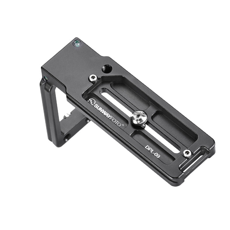 DPL-09 Universal L-bracket for DSLR Compatible Arca-swiss and RRS Tripod Heads with Levelers