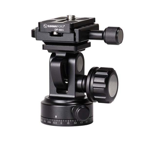 DT-02D50 Tilt Head with Arca Swiss Quick Release Plate DP-60G,Two Way