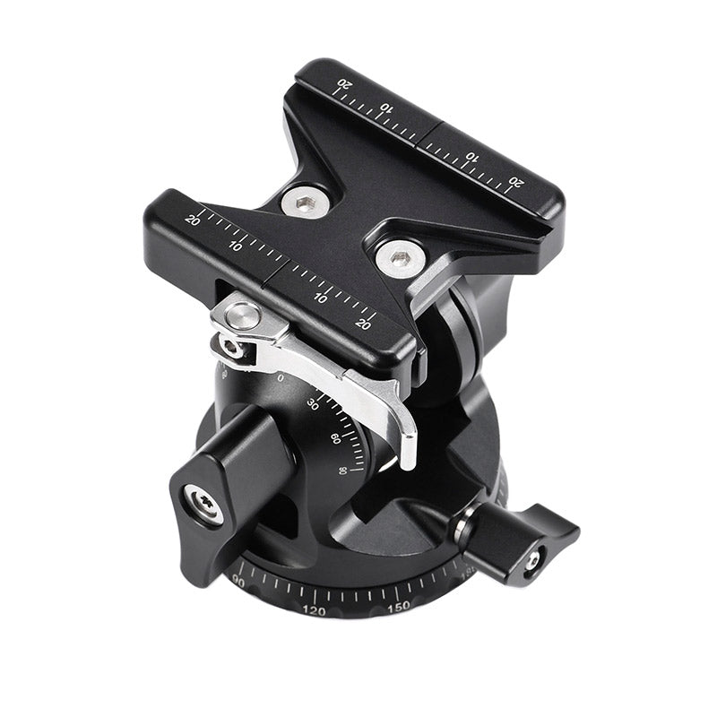 DT-03 Tilt Head with Lever-Release Clamp and Arca Swiss Quick Release Plate DP-60R,2-Way Monopod Head Load 33lb.(15Kgs)