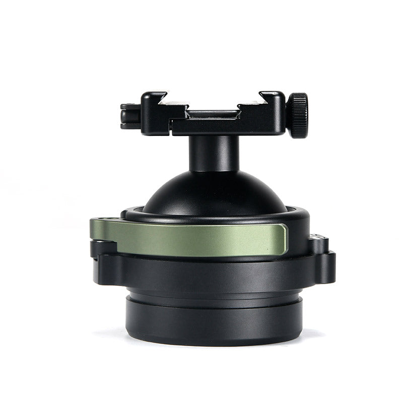IB-65,65mm Heavy Duty Tipod Ball Head to 75mm Bowl Adapter with Picatinny Nato/Arca Swiss Clamp Load 66lbs(30KG)
