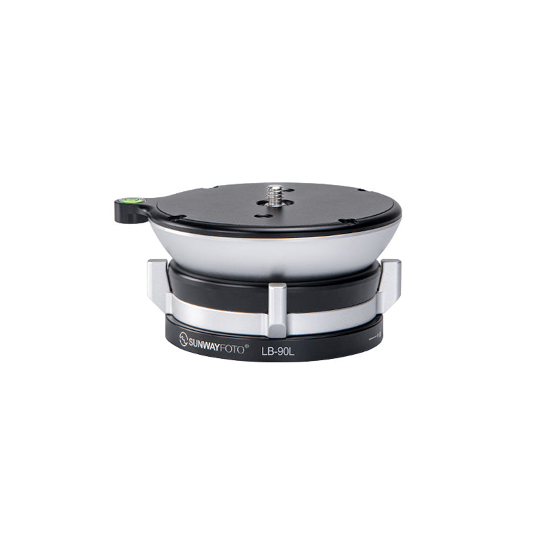 Oben LH-2510 Leveling Base Head For Tripods - 25lb Capacity, 10?? Tilt, Bubble Level Included