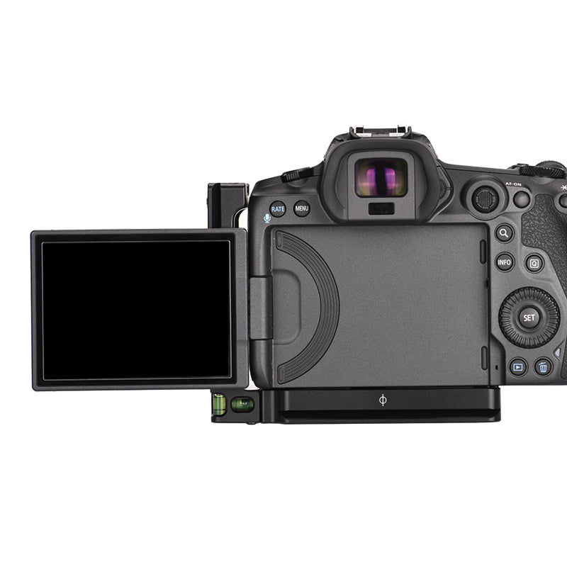 PCL-R5  Custom L-bracket for Canon EOS R5/R6 Arca Swiss Plate