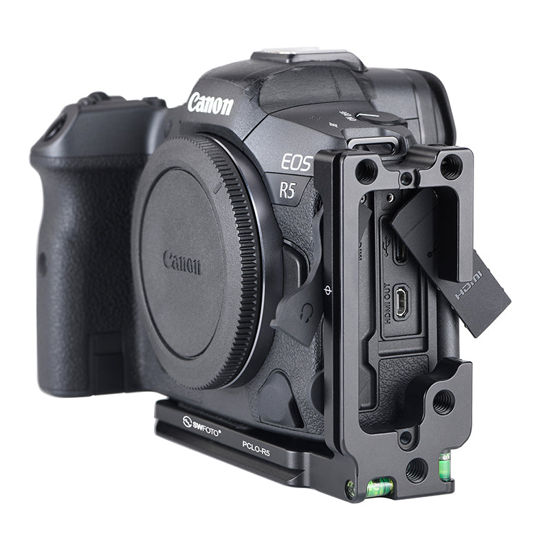 【タコタロウ】Canon 5個 PCLO-R5 L-bracket for Canon Eos R5/R6 Arca Compatible Quick Release Ar