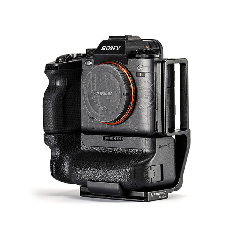 PSL-a1G L Bracket for Sony a1 with Vattery Grip VG-C4EM Quick Release