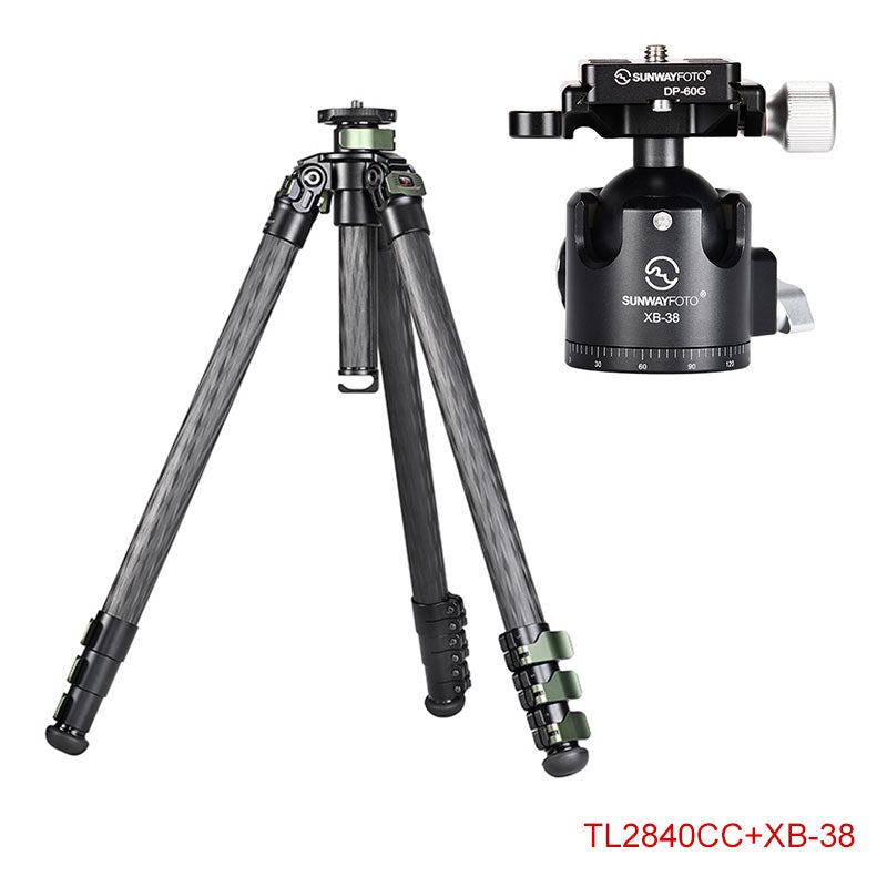 TL2840CC Carbon Fiber Tripod with Lever Locks for DSLR TL2840CC Carbon Fiber Tripod with Lever Locks for DSLR